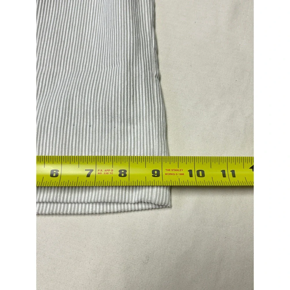 Southern Tide Skipjack Flat Front Corded Pants Mens 36x32 Tan White Striped 7310